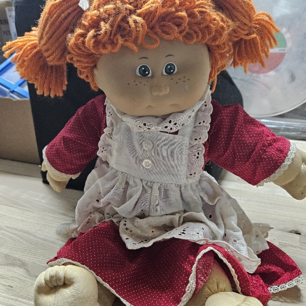 Red Cabbage Patch Kids Doll